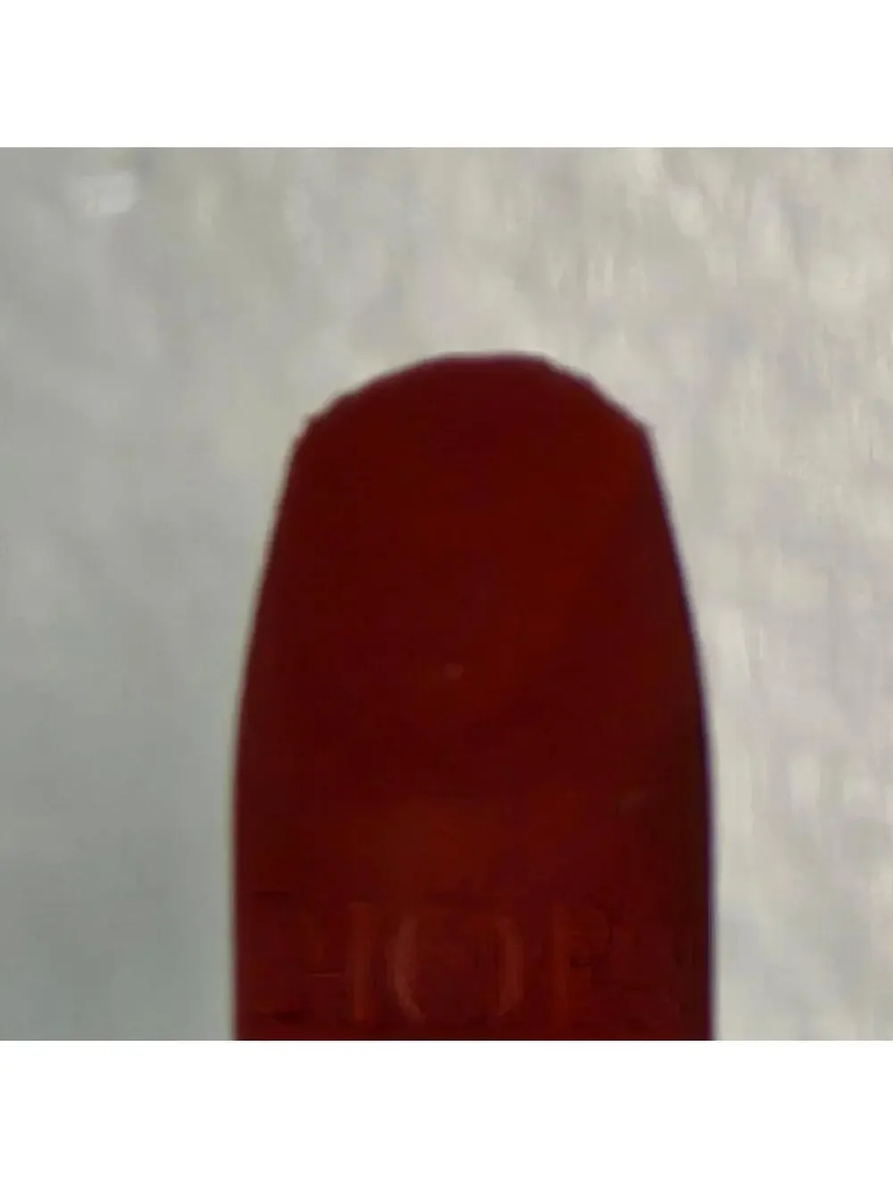 Dior rouge velvet